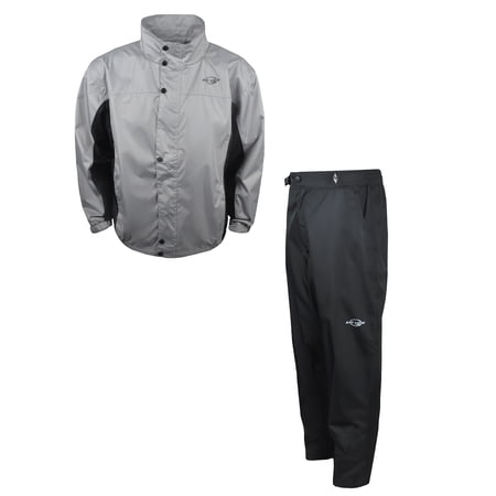 Ray Cook Golf Rain Suit Charcoal Gray Small