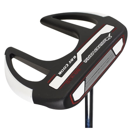 Ray Cook Golf Silver Ray SR400 Putter Black Center Shafted 34"