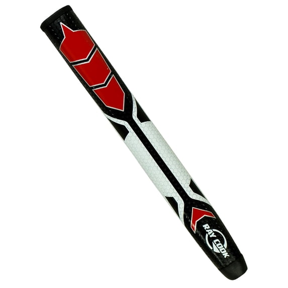 Ray Cook Golf Tour Stroke Oversized Putter Grip Red BLACK BODY
