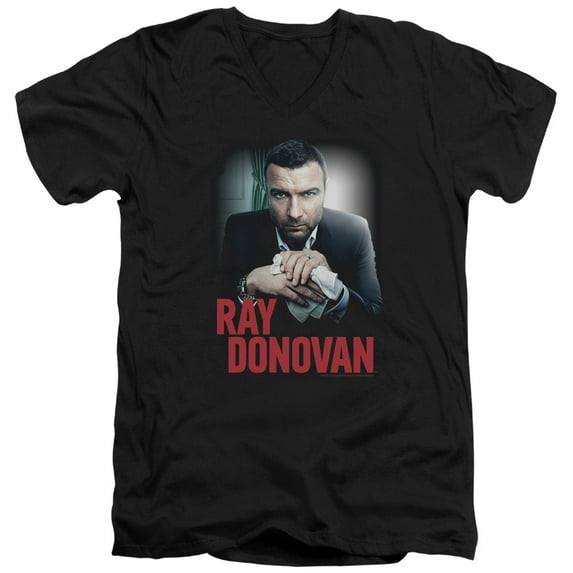 Ray Donovan - Clean Hands - Slim Fit V Neck Shirt - Large