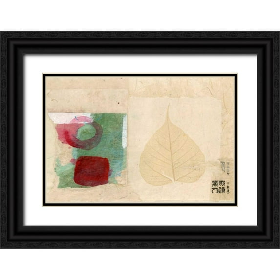 Ray, Elena 14x11 Black Ornate Wood Framed with Double Matting Museum Art Print Titled - Modern Collage II