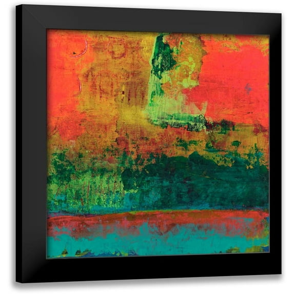 Ray, Elena 15x15 Black Modern Framed Museum Art Print Titled - Hifi Abstract V