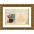 thumbnail image 1 of Ray, Elena 32x23 Gold Ornate Wood Framed with Double Matting Museum Art Print Titled - Modern Collage II, 1 of 4