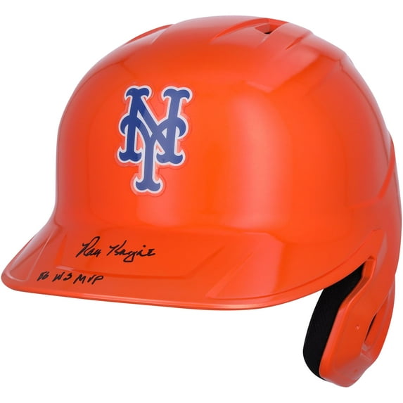 Ray Knight New York Mets Autographed Rawlings Alternate Chrome Mach Pro Replica Batting Helmet with "86 WS MVP" Inscription - Fanatics Exclusive - Fanatics Authentic Certified