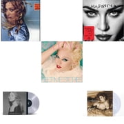 Ray Of Light 2LP/180G & Veronica Electronica Clear LP Vinyl & Bedtime Stories The Silver Collection Silver LP Vinyl & Finally Enough Love 2LP & Like A Virgin