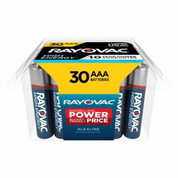 Ray O Vac 30 Pack "AAA" Cell Maximum Alkaline Pro Pack Battery, Each
