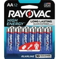 thumbnail image 1 of Ray-O-Vac 81512CF Alkaline Batteries, AA, 12/Pack, 1 of 2