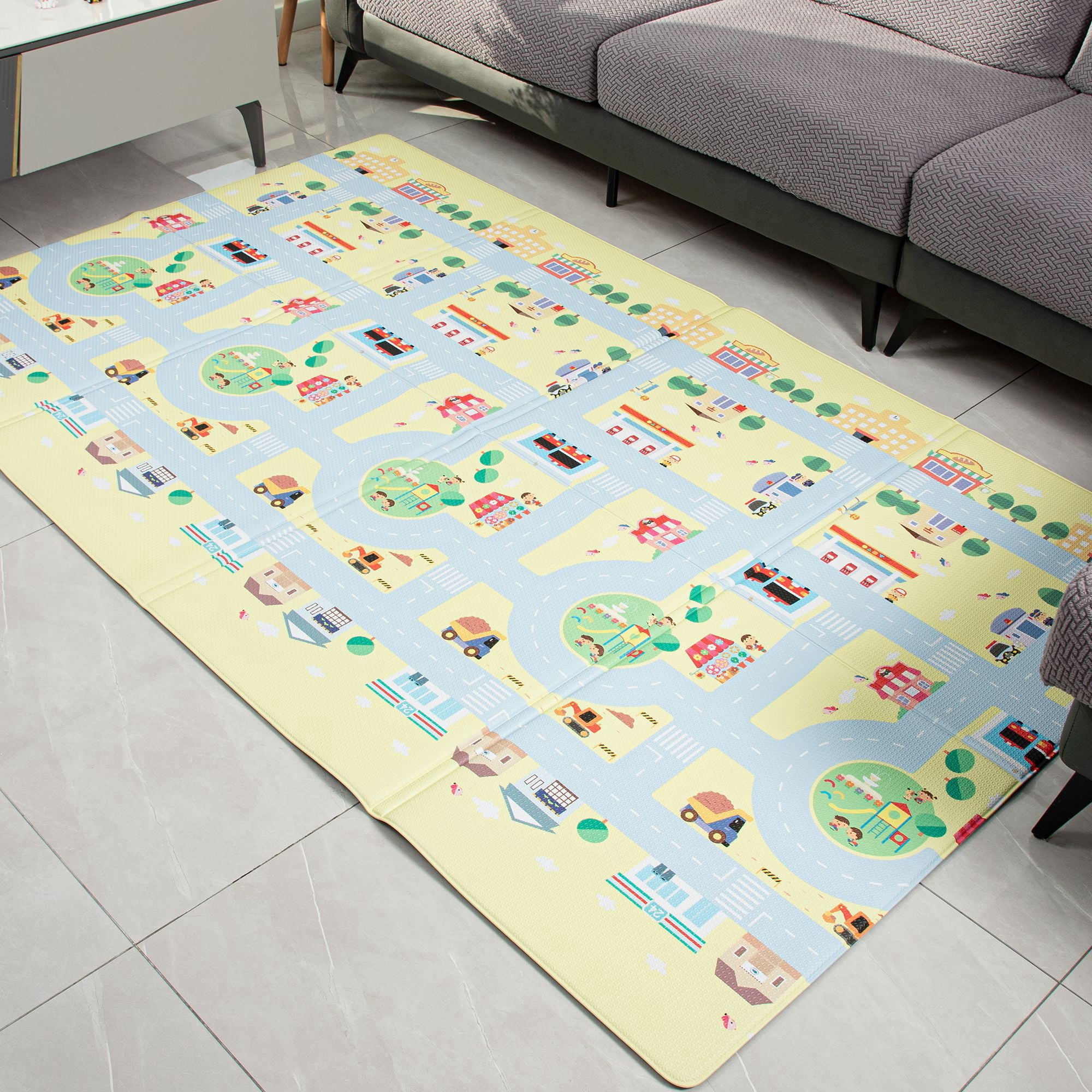 Ray Star Baby Play Mat 51inx74inx0.39in Toddler Climbing Mats Indoor Activity Mat Foldable Climbing Mat kids&nbsp;play&nbsp;mat
