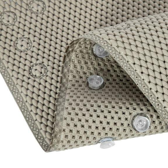 Ray Star Bathtub Mat Non-Slip Shower Mats for Tub, 3617 Inch, Bath Mat for Tub with Suction Cups and Drain Holes, Washable, Soft on Feet, Easy Clean