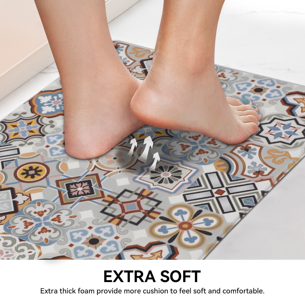 Ray Star Comfort Standing Desk Mat 20''x30'',0.39 Inch Thick Kitchen Mats Anti Fatigue