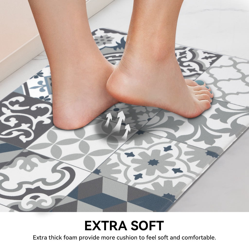 Ray Star Comfort Standing Desk Mat 20''x30'',0.39 Inch Thick Kitchen Mats Anti Fatigue