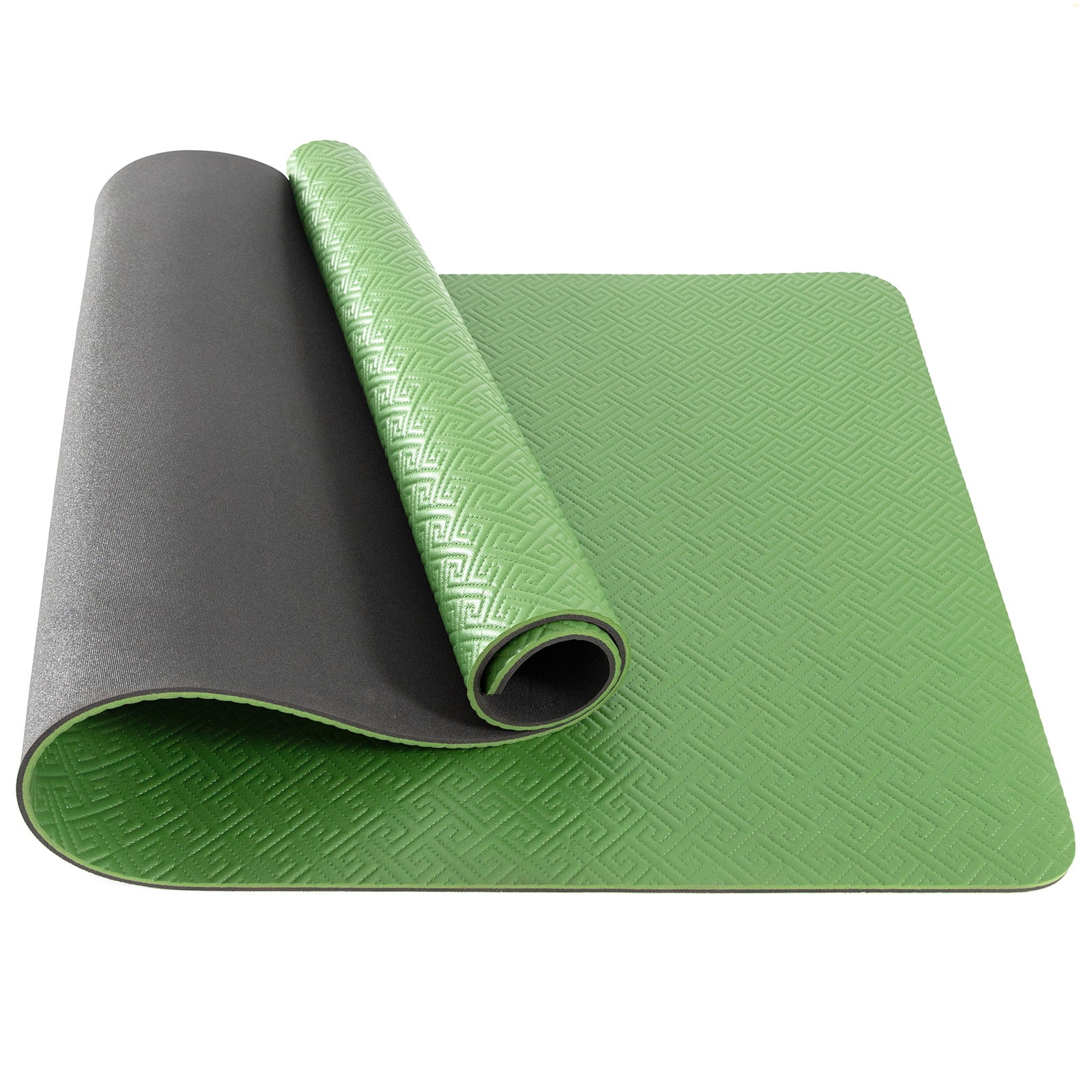 Ray Star Extra Thick Yoga Mat 24"x68"x0.28" Thickness 7mm -Eco Friendly Material- With High Density Anti-Tear Exercise Bolster