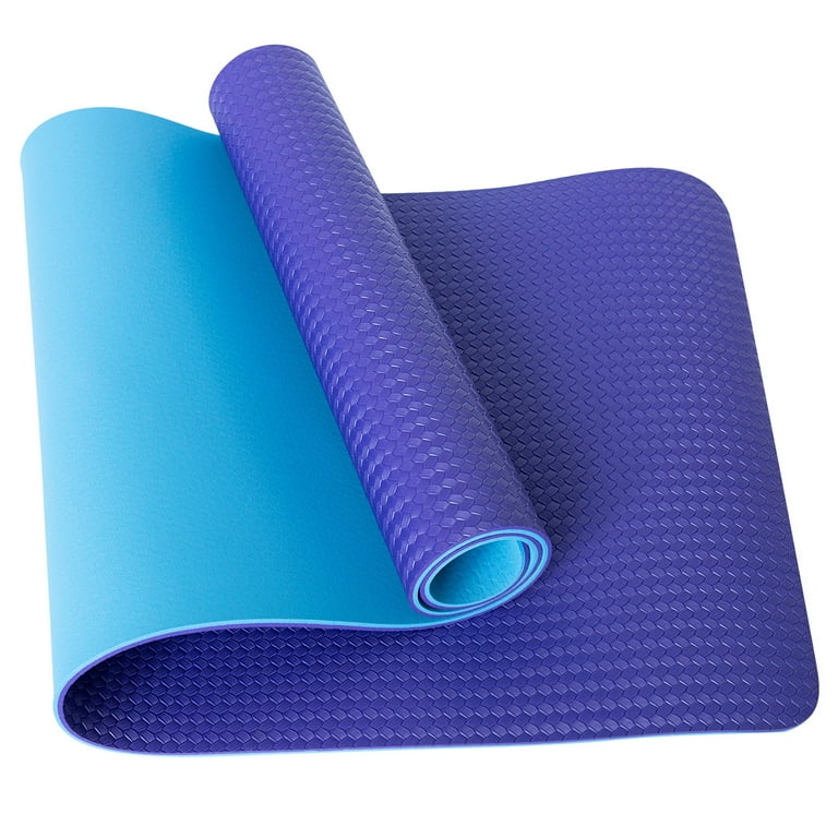Ray Star Extra Thick Yoga Mat 24x68x0.28 Thickness 7mm -Eco Friendly  Material- With High Density Anti-Tear Exercise Bolster