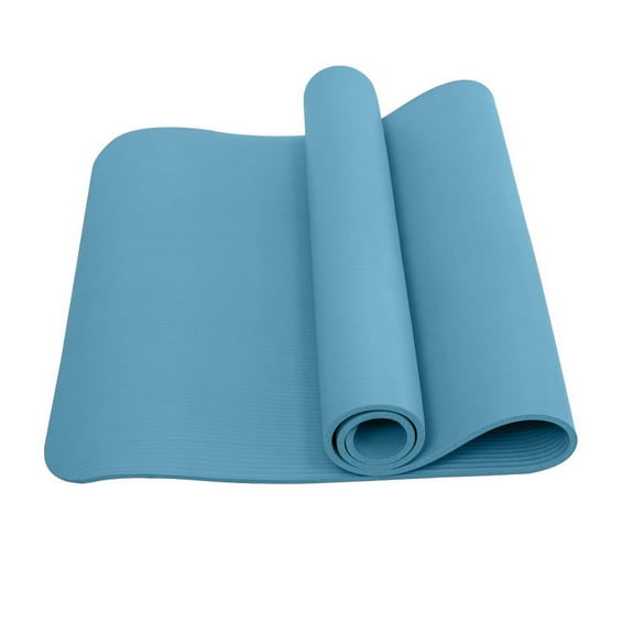 Ray Star Extra Thick Yoga Mat 31.5"X72"X0.39" Thickness 9mm -Eco Friendly Material- With High Density Anti-Tear Exercise Bolster