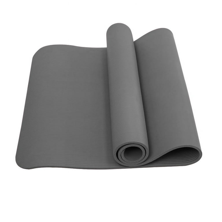 Ray Star Extra Thick Yoga Mat 31.5X72X0.39 Thickness 9mm -Eco Friendly  Material- With High Density Anti-Tear Exercise Bolster 