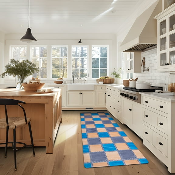 Ray Star Kitchen Mat 20''x40'',0.28 Inch Thick Anti Fatigue Kitchen Floor Mat Waterproof Kitchen Mats with Runner Cushioned Kitchen Rug Heavy Duty Standing Mat