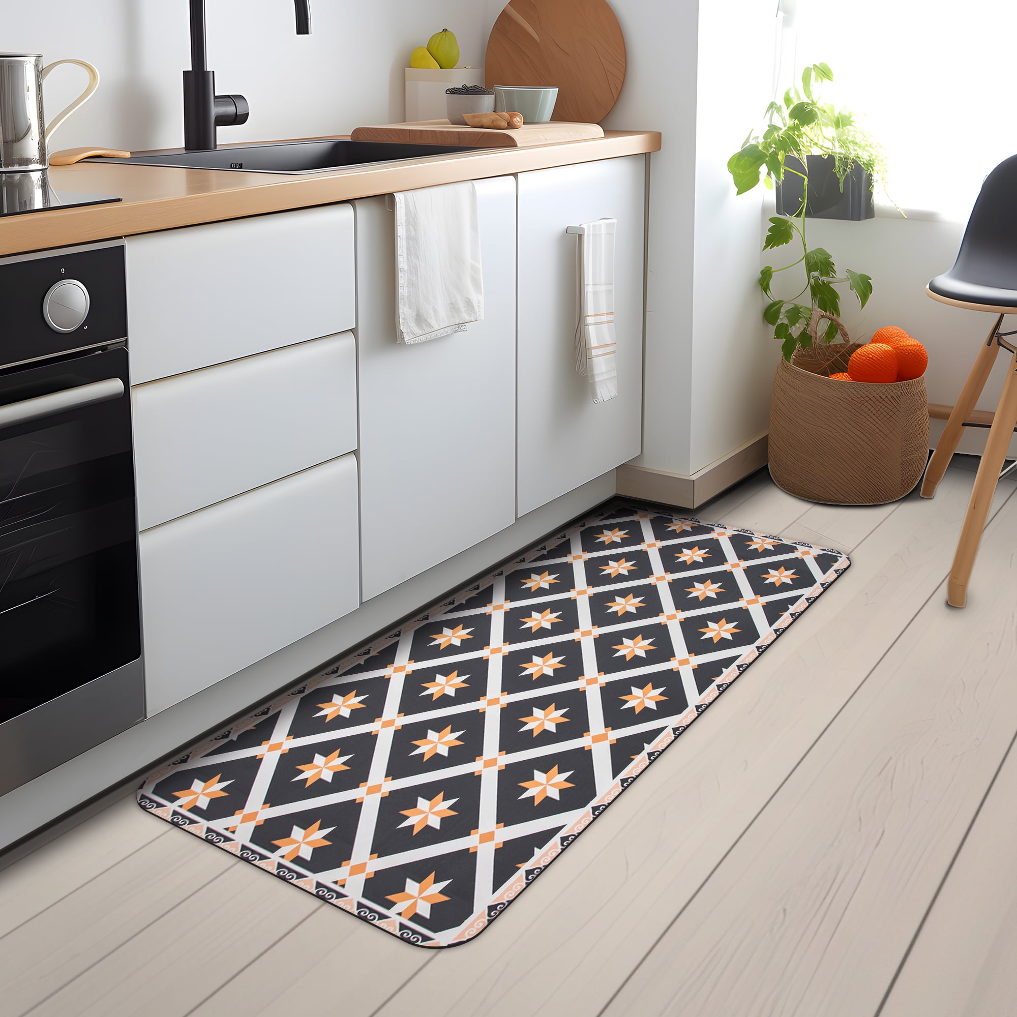 Ray Star Kitchen Mats Anti Fatigue 19.7''x31.5'',0.31 Inch Thick Comfort Standing Desk Mat