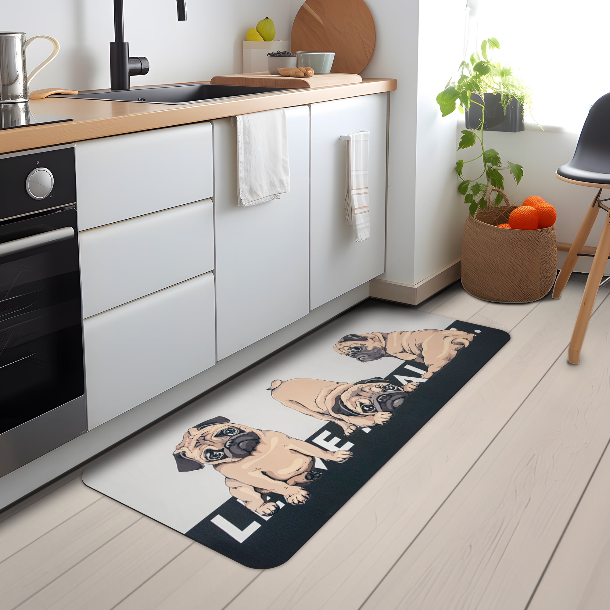 Ray Star Kitchen Mats Anti Fatigue 19.7''x31.5'',0.31 Inch Thick Comfort Standing Desk Mat