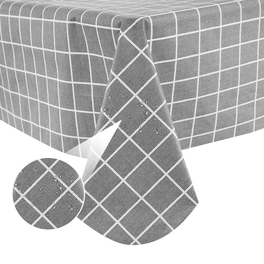 Ray Star Party Vinyl Tablecloths 60x84 Spring Tablecloth Plastic Picnic Outdoor and Camping Waterproof Oilcloth Table Cover for Rectangle Tables