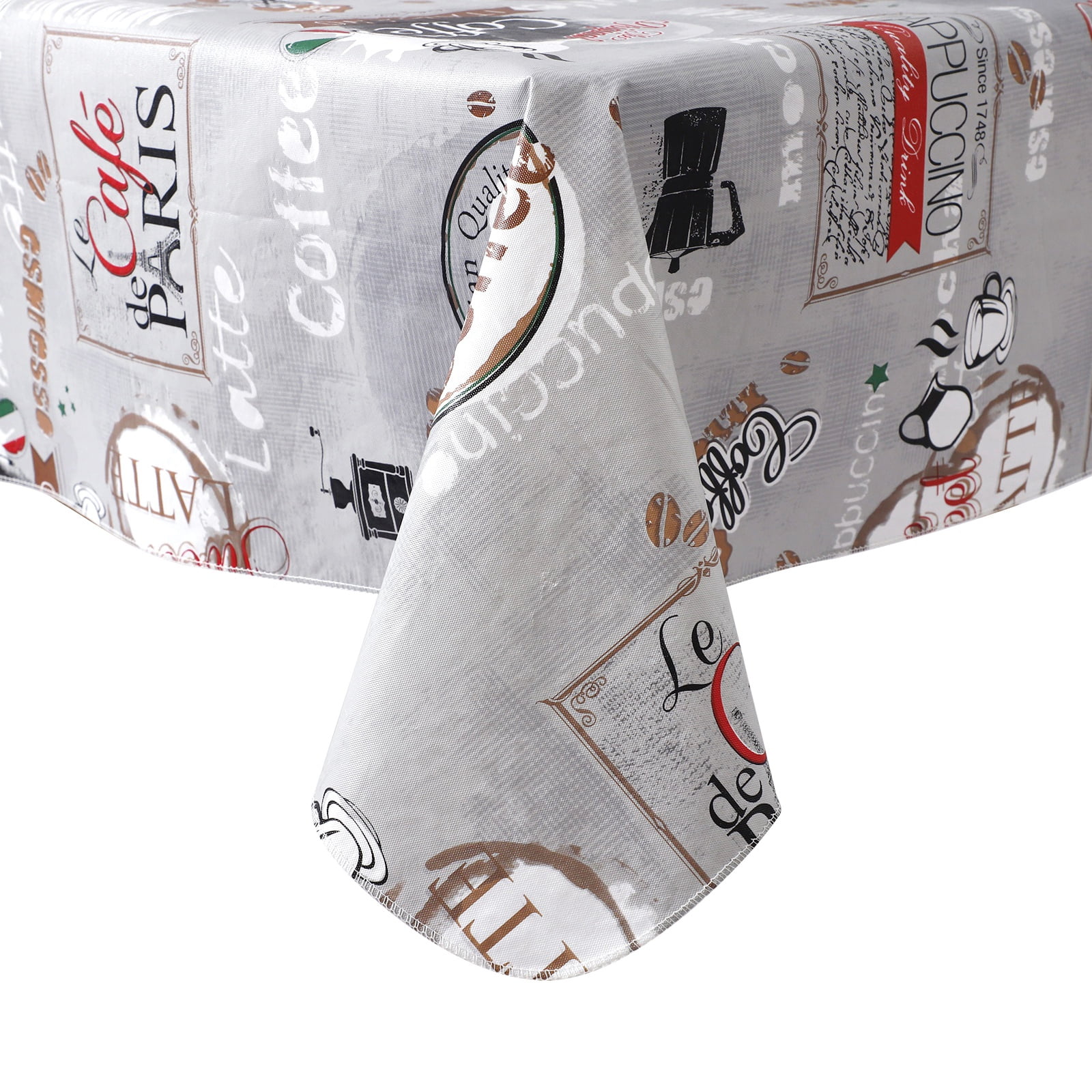 Ray Star Vinyl Party Tablecloths 52x90 Spring Tablecloth Plastic Picnic