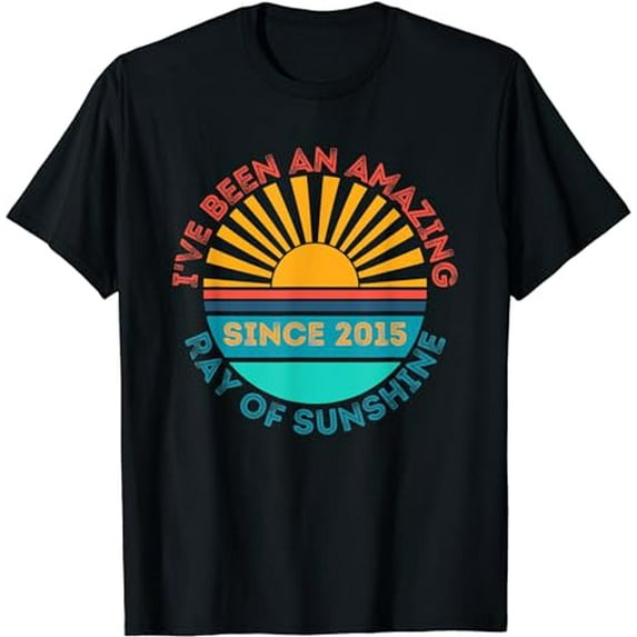 Ray of Sarcastic Sunshine Amazing Since 2015 T-Shirt