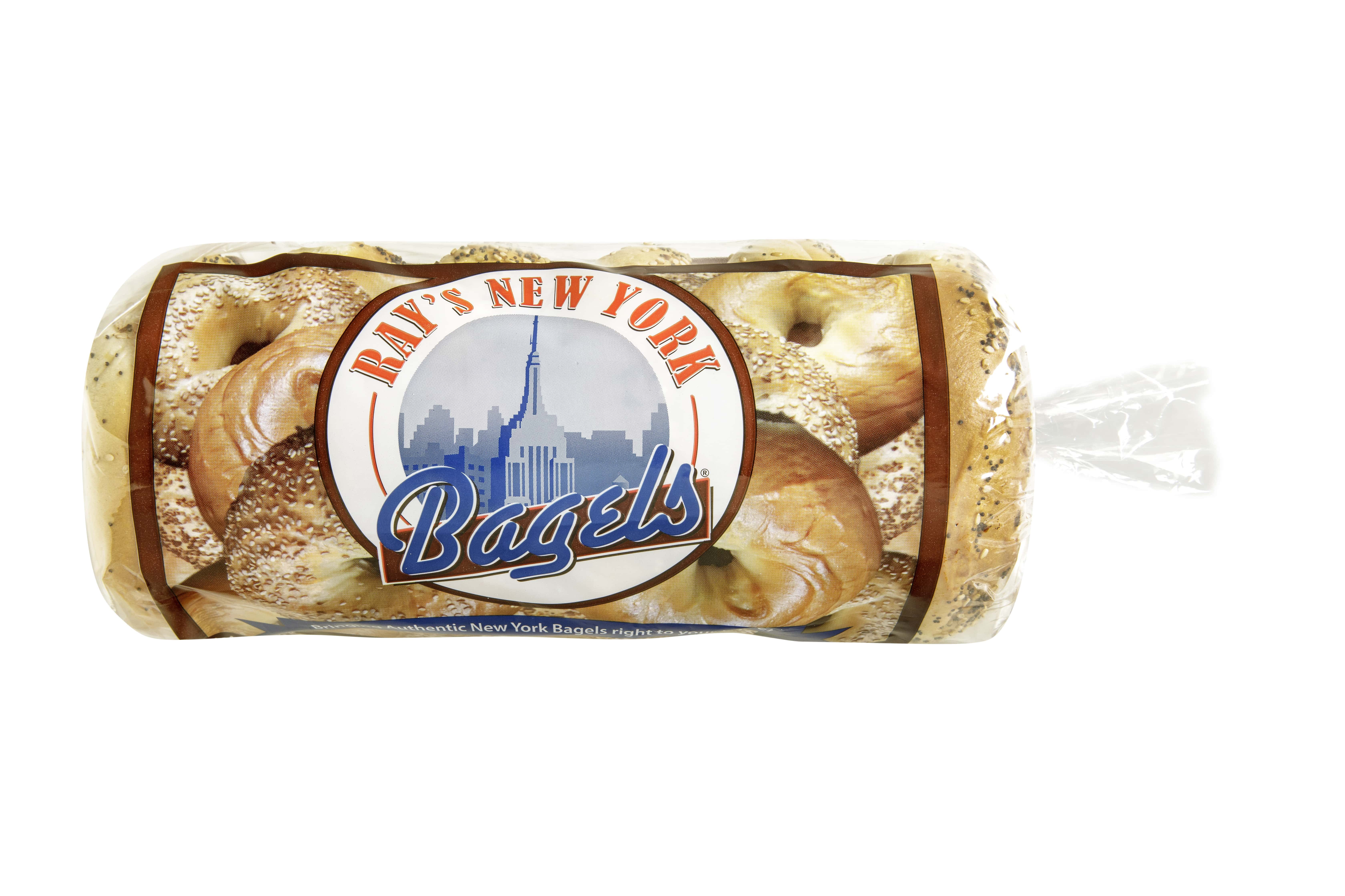 Ray's New York Frozen Everything Bagels 6 Count, 4 oz.