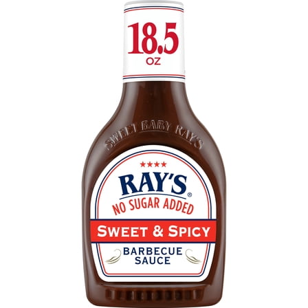 Ray's® No Sugar Added Sweet & Spicy Barbecue Sauce 18.5 oz