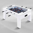 thumbnail image 1 of RayChee 42" Foosball Coffee Table, Soccer Game Table with Tempered Glass, RayChee Modern Multi Arcade Game Table with 2 Balls for Adults, Kids, Home, Indoor Family Living Room, 1 of 7