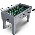 thumbnail image 1 of RayChee 55" Foosball Table, Soccer Game Table Football Arcade with Leg Levelers & Heavy-Duty Legs for Indoor Game Room (Grey), 1 of 7