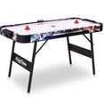 thumbnail image 1 of RayChee 56in Folding Air Hockey Table, Hockey Table Gaming Set for Game Room w/2 Pucks, 2 Pushers, 12V Motor for  Family, 1 of 6