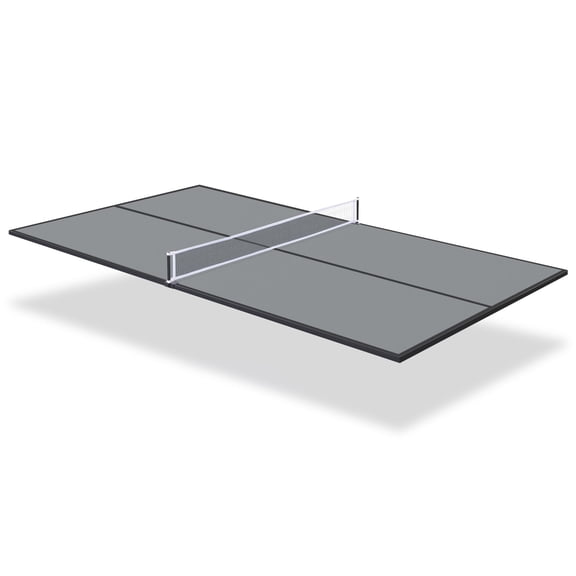 RayChee Foldable Table Tennis Table Conversion Top Foldable Tennis Topper for Tables Compact Design Easy Set-Up Ping Pong Game Accessories