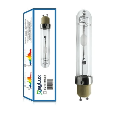 RayLux 315W CMH Grow Bulb Ceramic Metal Halide 3000k Grow Lamps for Indoor Plant Grow Light Bulbs