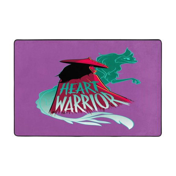 Raya and the Last Dra-go Area Rug Cartoon Rugs Non-Slip Soft Carpet Soft Floor Mats for Home Decor Living Room Bedroom Mat 36"X24"