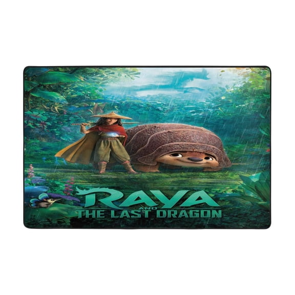 Raya and the Last Dra-go Area Rug Cartoon Rugs Non-Slip Soft Carpet Soft Floor Mats for Home Decor Living Room Bedroom Mat 72"X48"
