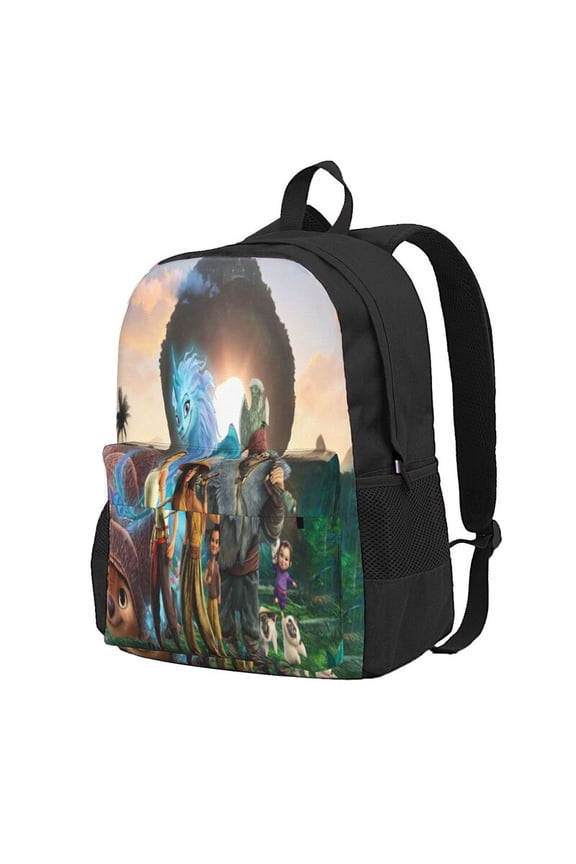 Raya and Last Drago Backpac 16.5In Backpac Hiking Bookpack Bag Daypack Adult