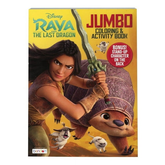 Raya & The Last Dragon 80pg Coloring Book