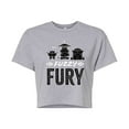 thumbnail image 1 of Raya and the Last Dragon - Fuzzy Fury - Juniors Cropped Cotton Blend T-Shirt, 1 of 5