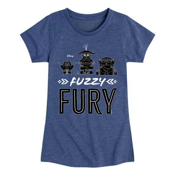 Raya and the Last Dragon - Fuzzy Fury - Toddler & Youth Girls Short Sleeve Graphic T-Shirt