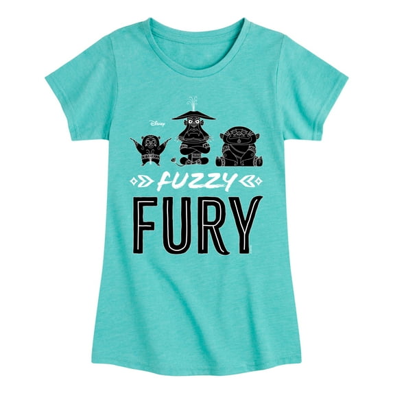 Raya and the Last Dragon - Fuzzy Fury - Toddler & Youth Girls Short Sleeve Graphic T-Shirt