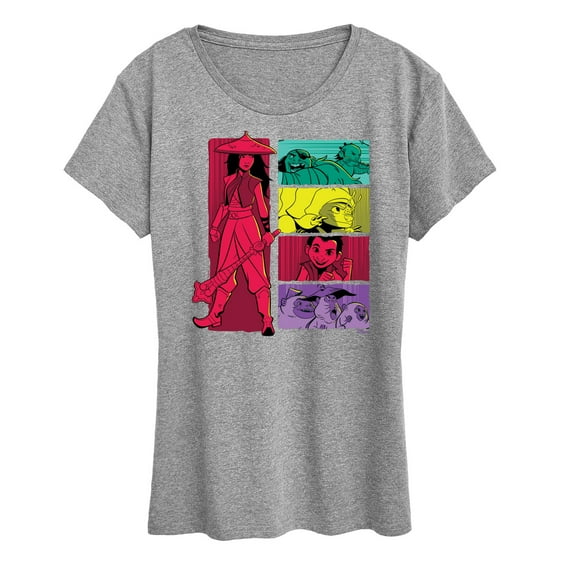 Raya and the Last Dragon - Raya And Friends - Women's Short Sleeve Graphic T-Shirt