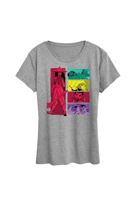 - Raya And Friends - Women's Short Sleeve Graphic T-Shirt