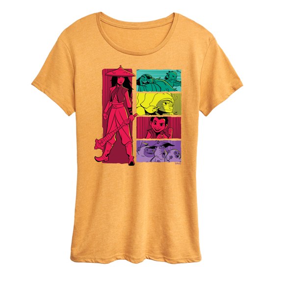Raya and the Last Dragon - Raya And Friends - Women's Short Sleeve Graphic T-Shirt