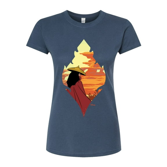 Raya and the Last Dragon - Raya Silhouette - Juniors Fitted Graphic T-Shirt