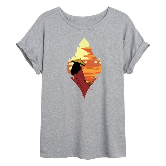 Raya and the Last Dragon - Raya Silhouette - Women's Oversized T-Shirt