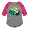 thumbnail image 1 of Raya and the Last Dragon - Seek The Light - Toddler & Youth Girls Raglan Graphic T-Shirt, 1 of 4