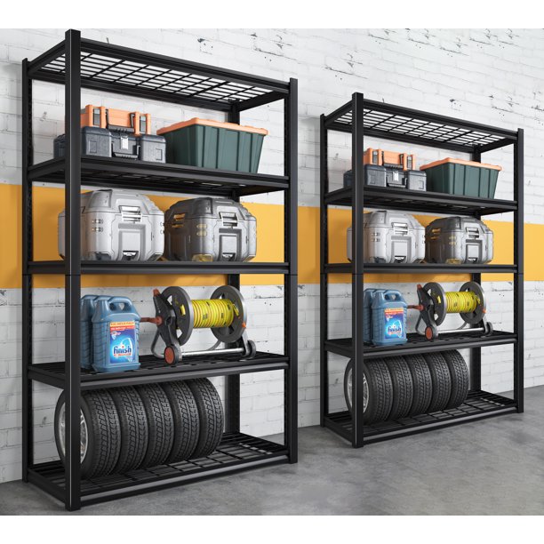 Raybee 2Pack Garage Shelving Heavy Duty 40" Wide Garage Storage Shelf