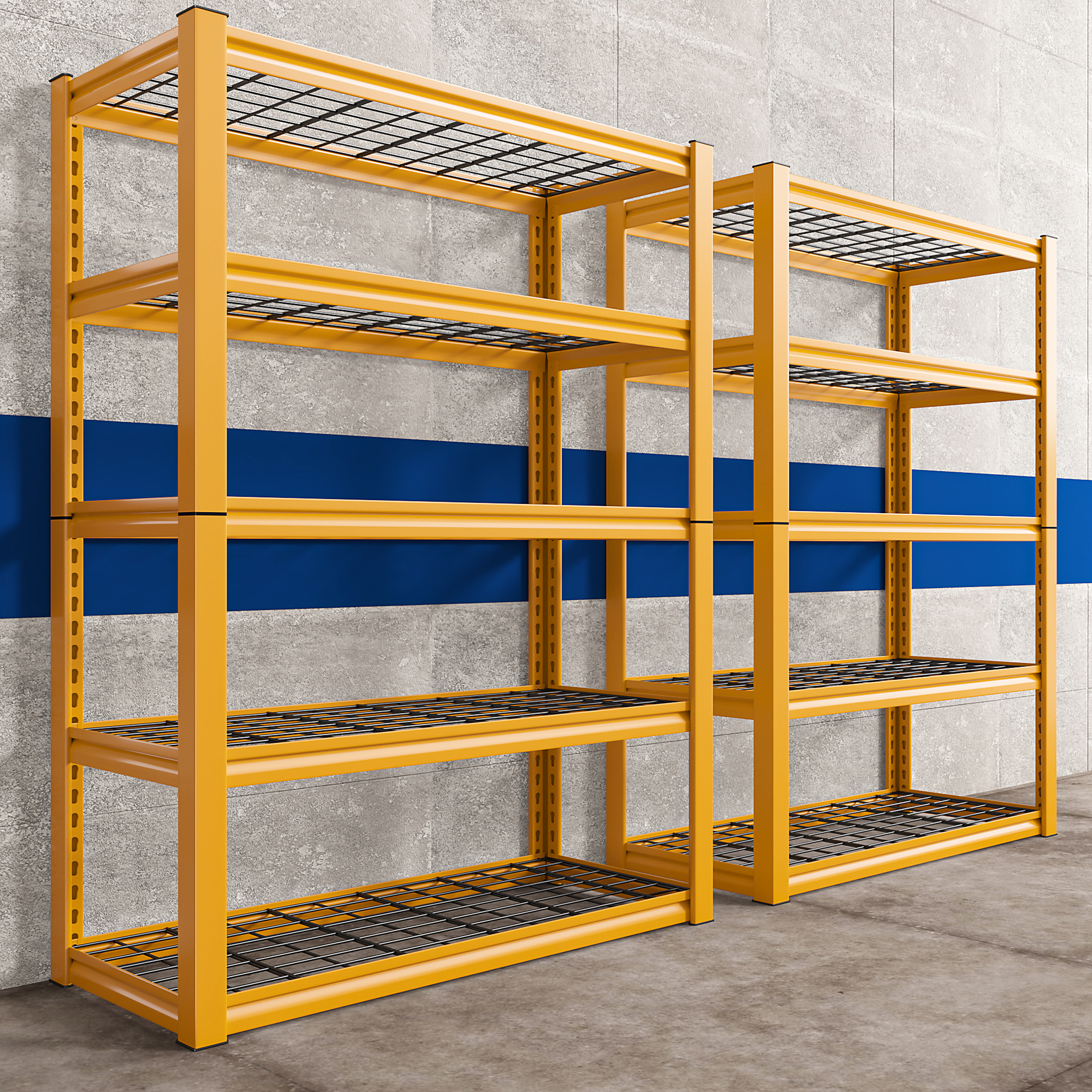 Raybee 2Pack Garage Shelving Heavy Duty 40" Wide Garage Storage Shelf