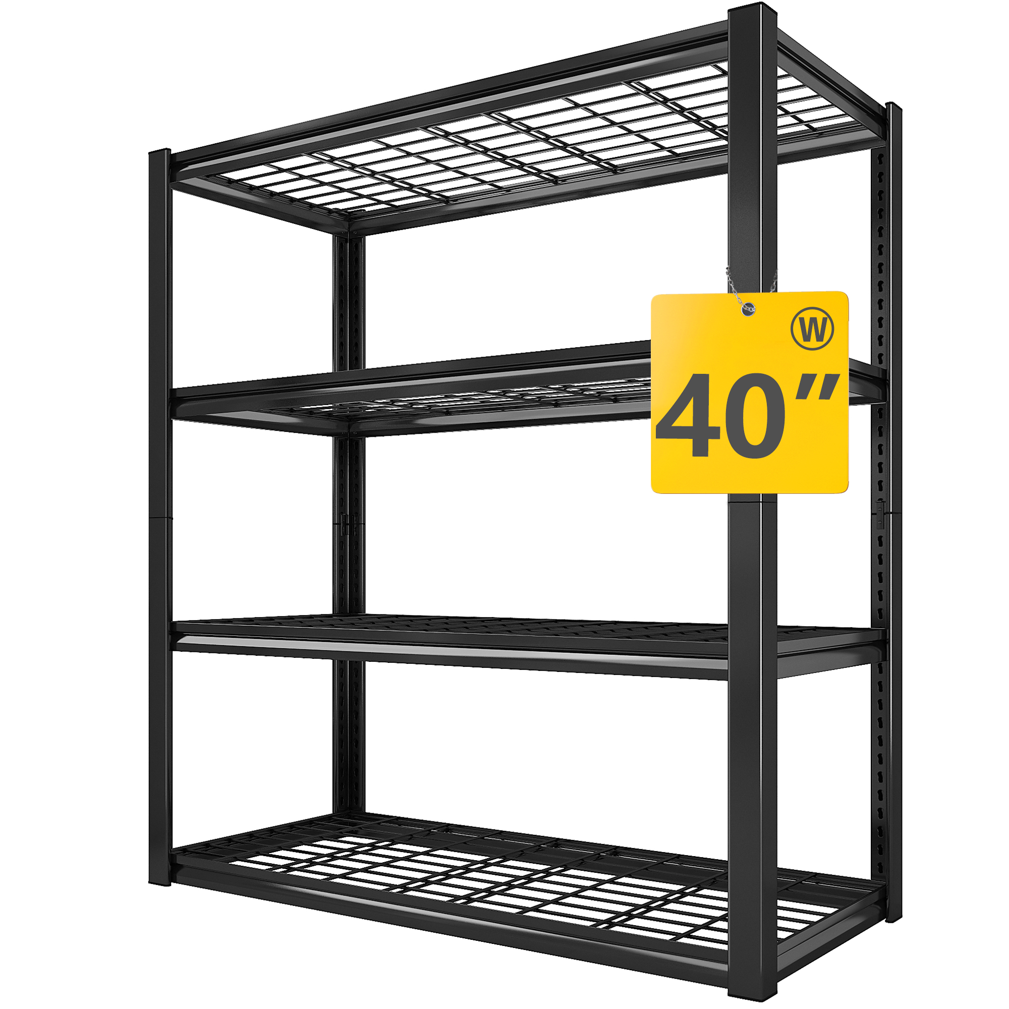Raybee 2200LBS Garage Shelving Units Heavy Duty Garage Shelves Metal