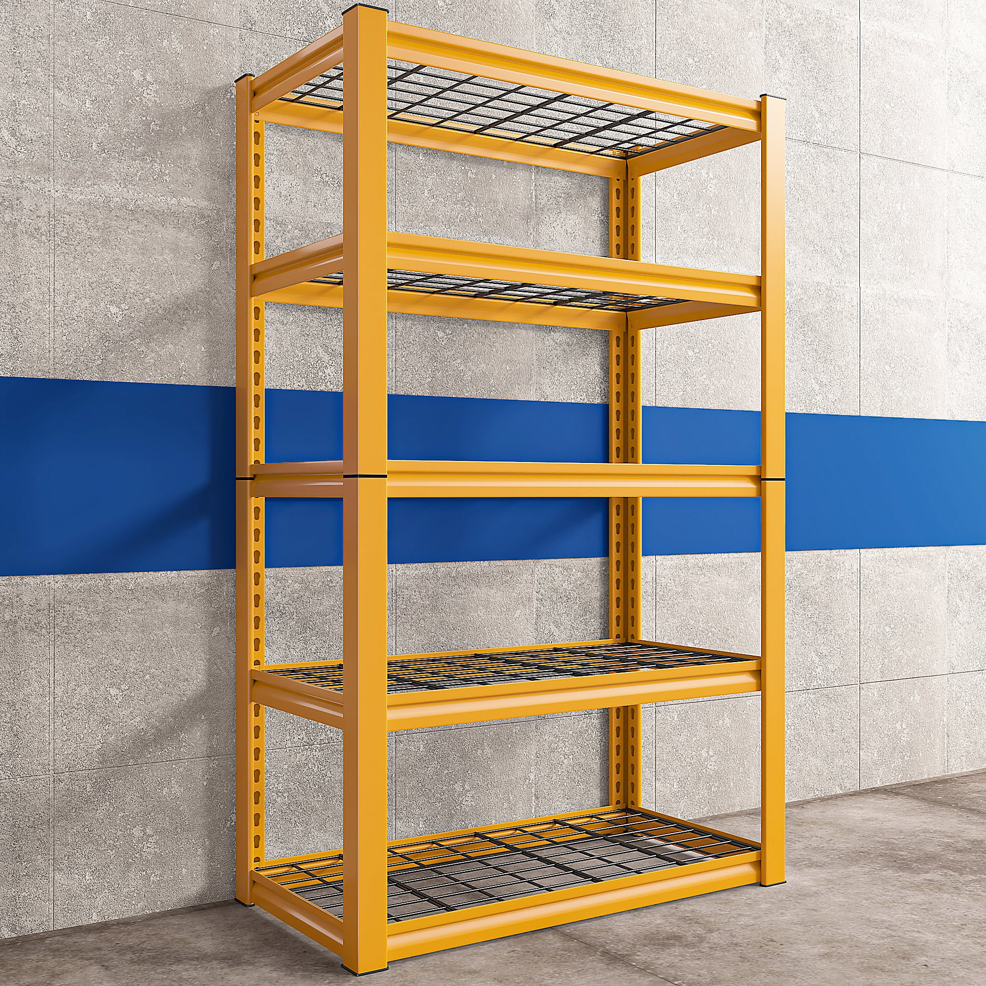 Raybee Garage Shelving Heavy Duty Storage Shelves Holds 2000LBS