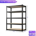 RaybeeFurniture 5 Tier Garage Shelving Storage Shelves, Heavy Duty